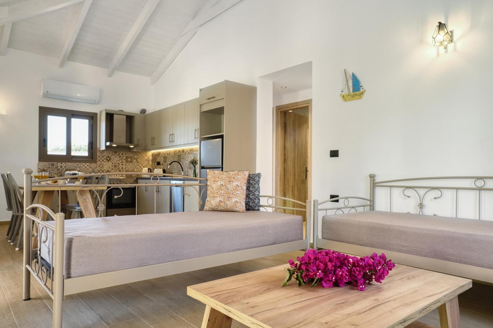 Astarte Villas - Astra Private Villas With Pool Vasilikí 外观 照片