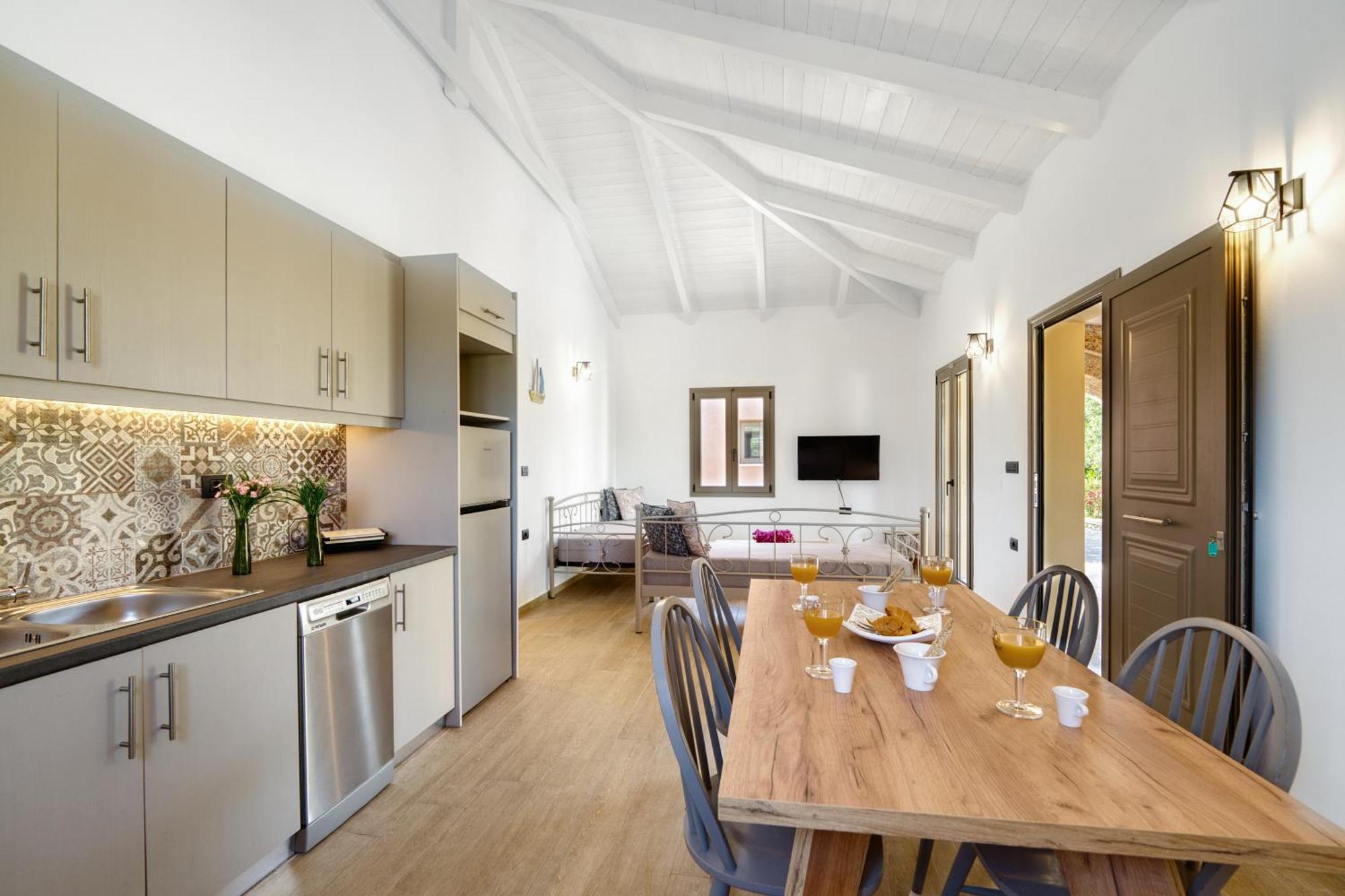 Astarte Villas - Astra Private Villas With Pool Vasilikí 外观 照片