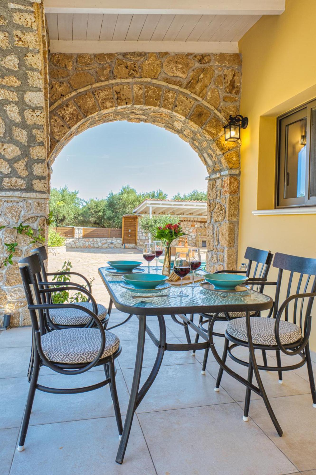 Astarte Villas - Astra Private Villas With Pool Vasilikí 外观 照片