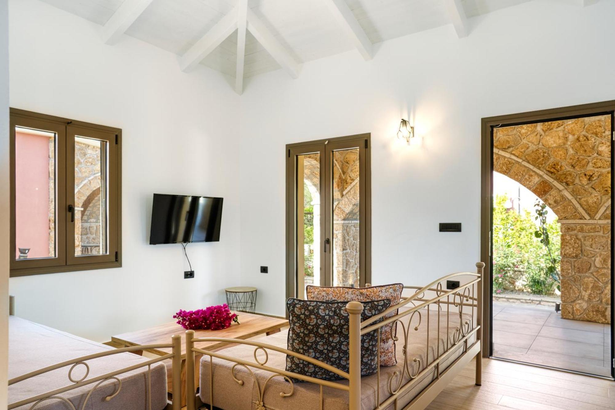 Astarte Villas - Astra Private Villas With Pool Vasilikí 外观 照片